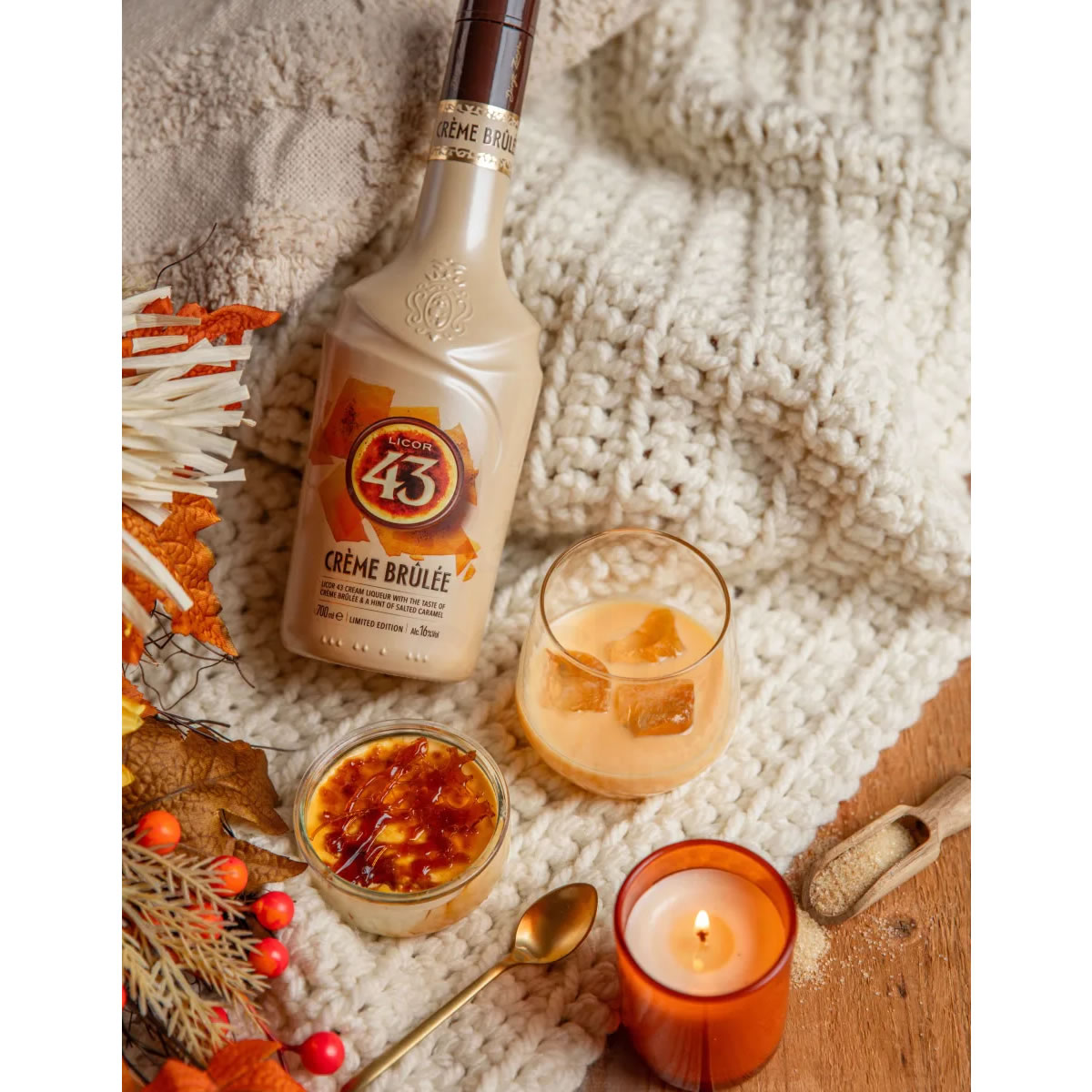 Licor 43 Crème Brûlée Diego Zamora - 700ml